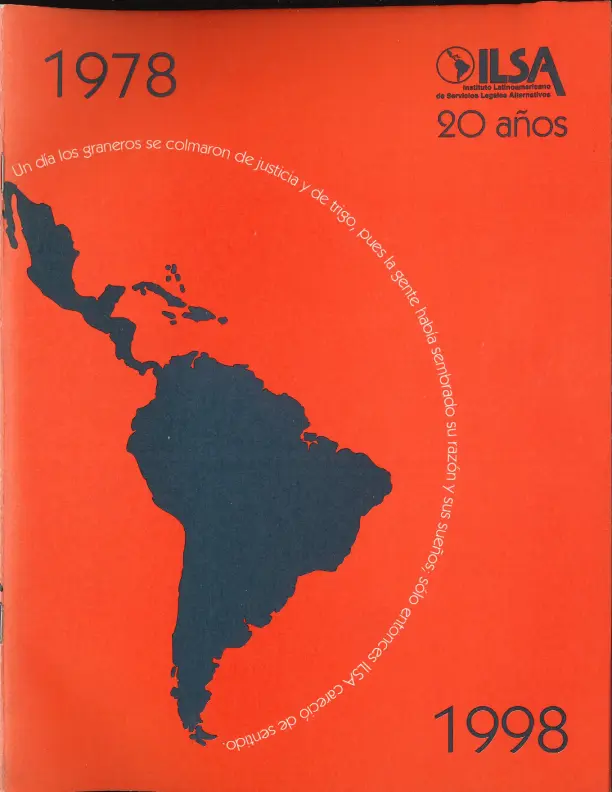 Instituto Latinoamericano de Servicios Legales Alternativos: 20 Años