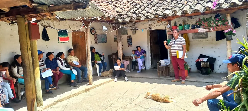 Plantón contra minería y capacitación - Imagen 4